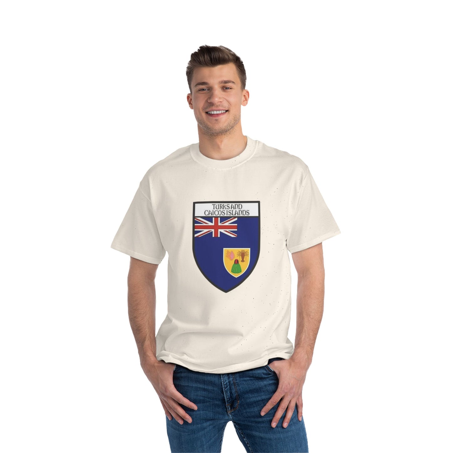 Turks and Caicos Islands flag Short-Sleeve T-Shirt