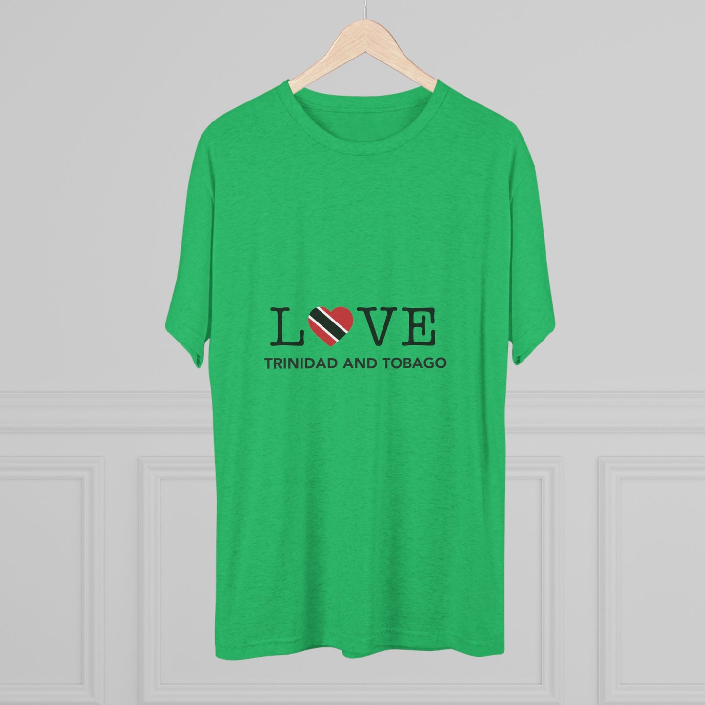 Trinidad and Tobago Heart Shaped Flag T-Shirt