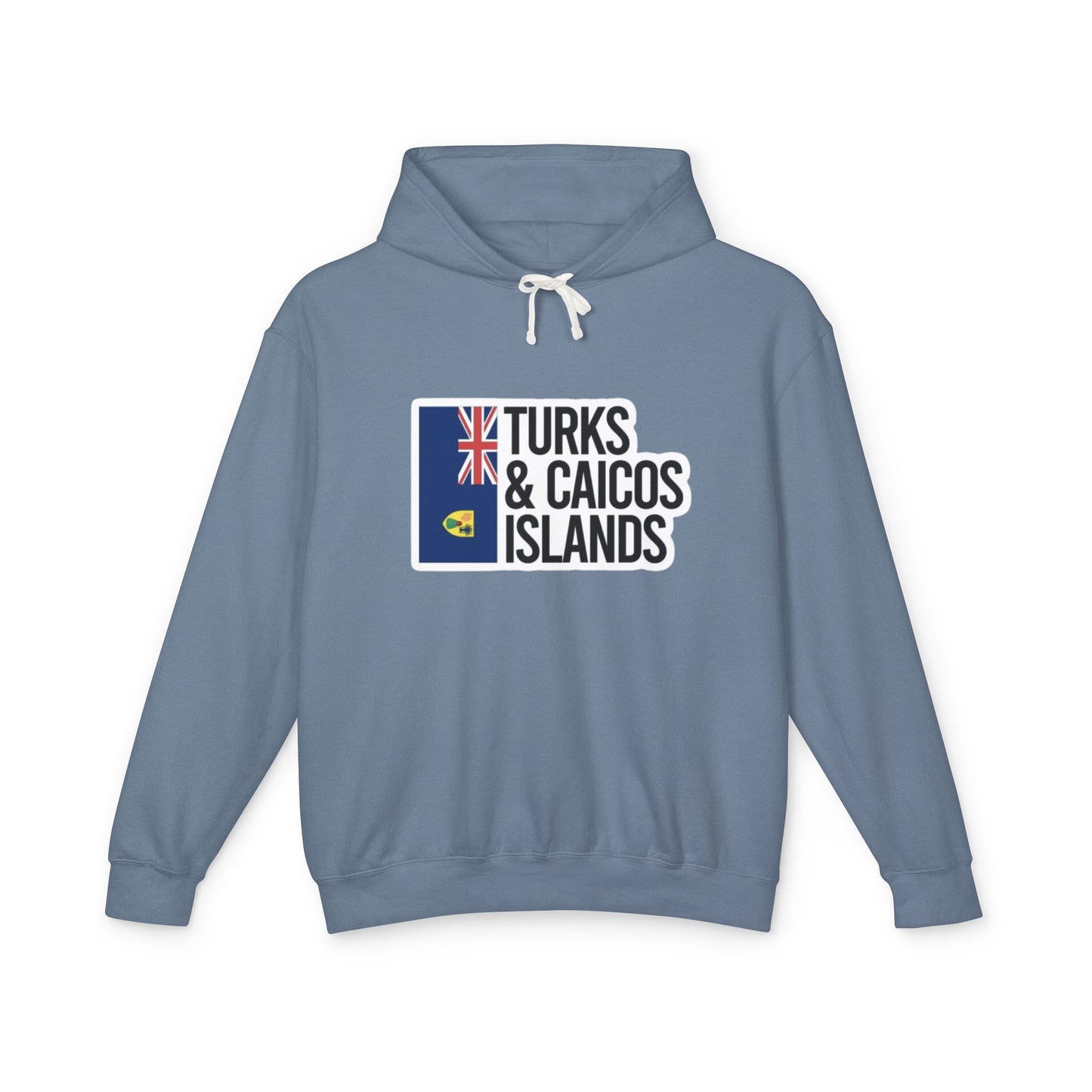 Turks and Caicos Islands Flag Hooded Sweatshirt