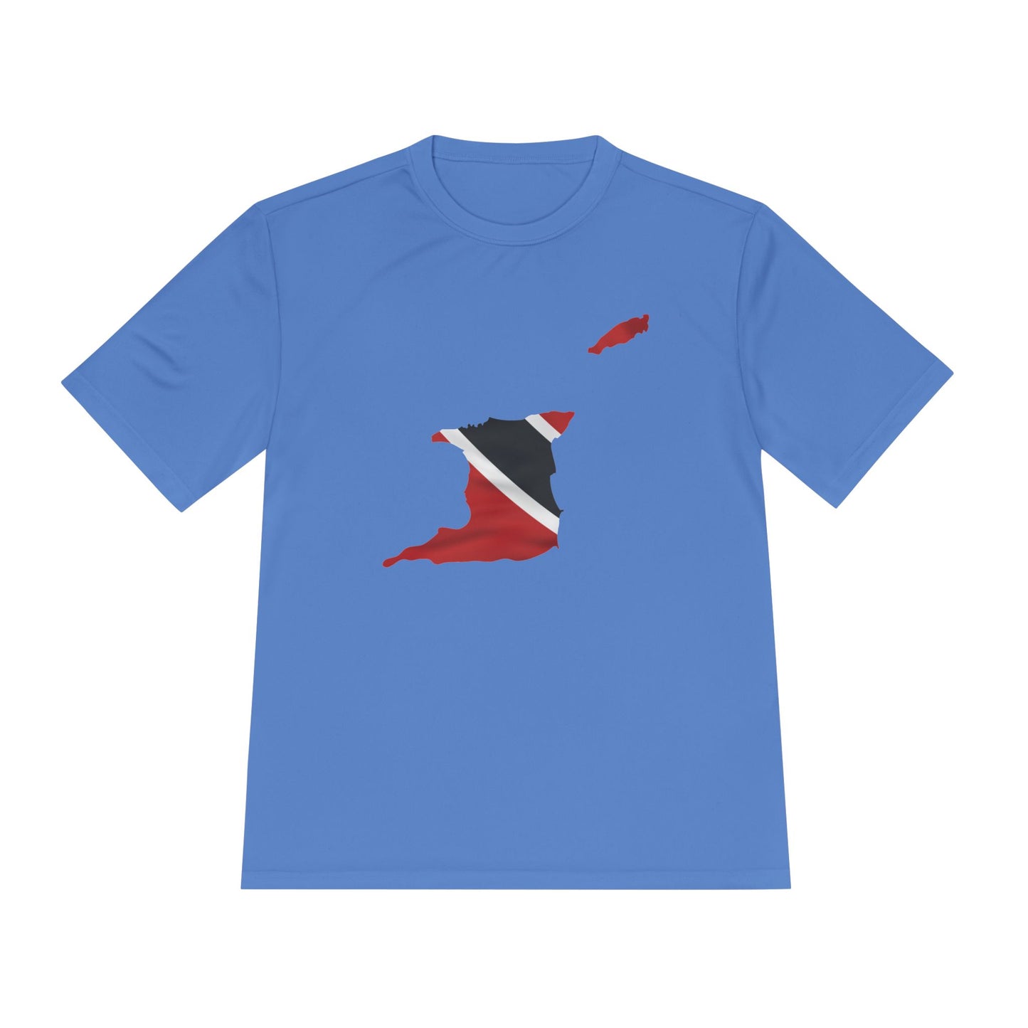 Trinidad and Tobago Map Unisex Moisture T-Shirt