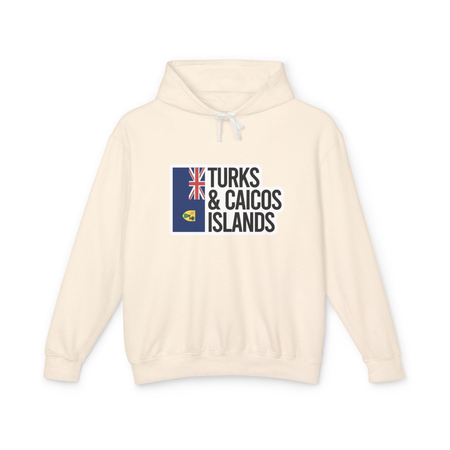 Turks and Caicos Islands Flag Hooded Sweatshirt