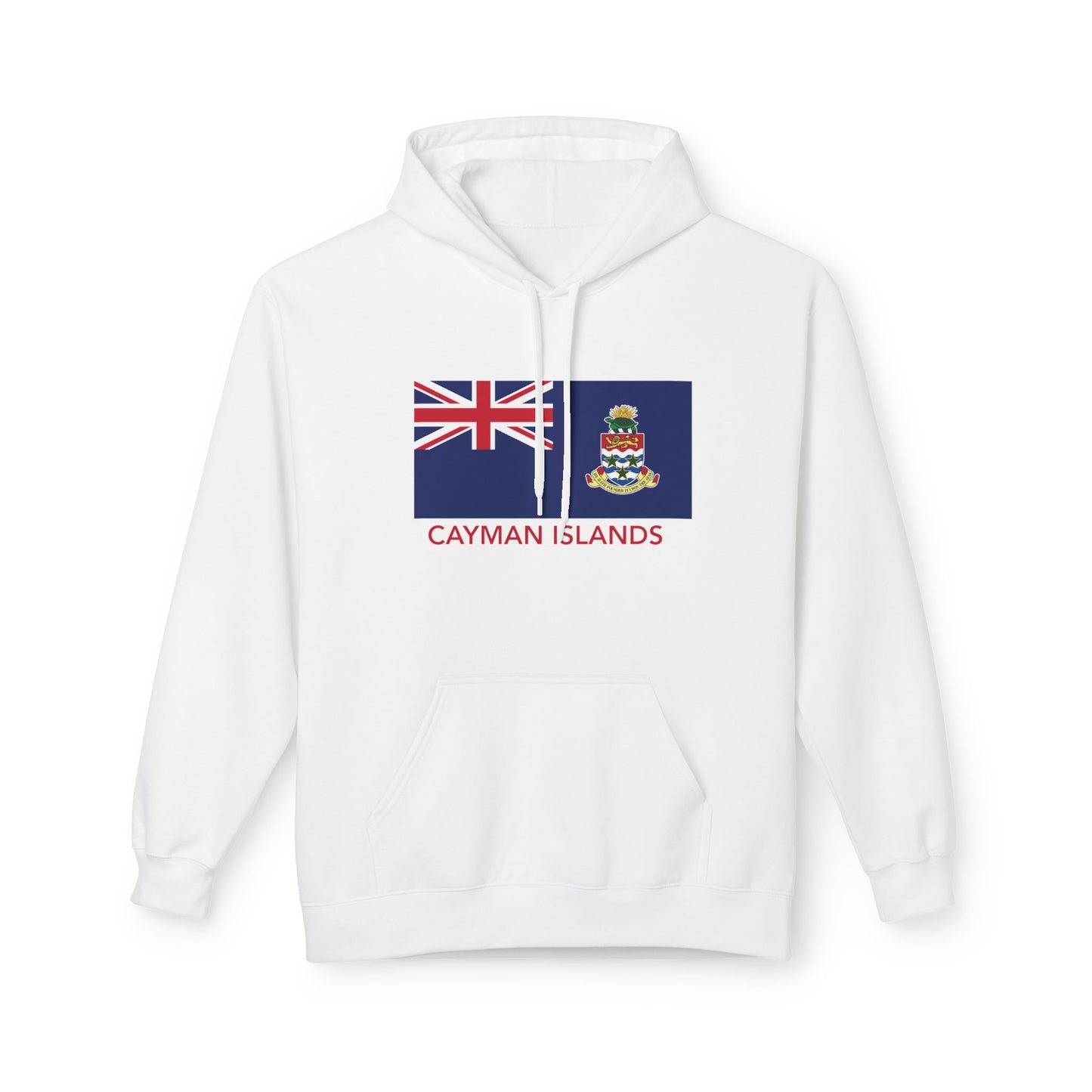 Cayman Island Flag Softstyle Fleece Hoodie