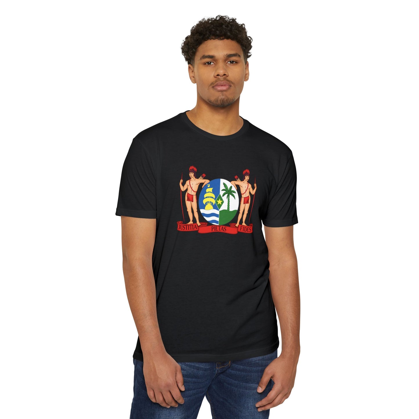 Suriname Coat of Arm Unisex CVC Jersey T-shirt