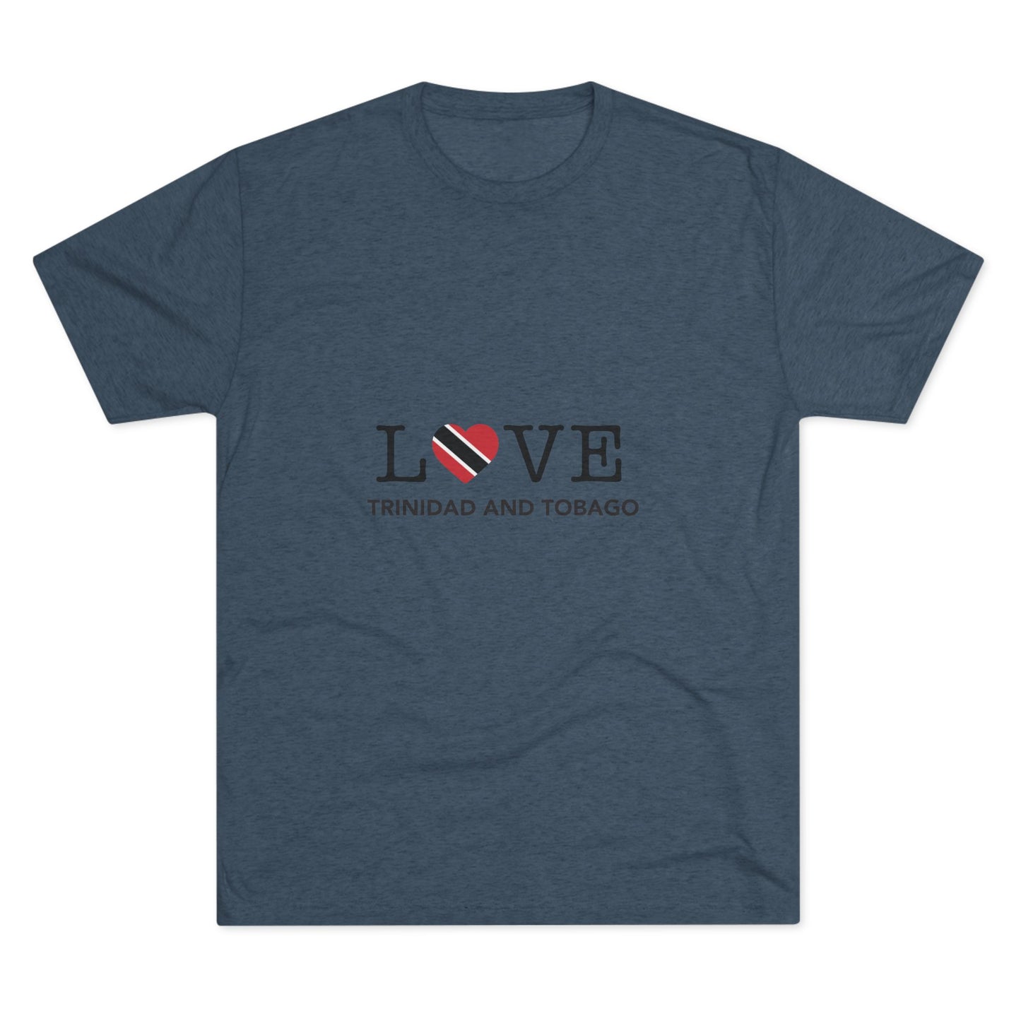 Trinidad and Tobago Heart Shaped Flag T-Shirt