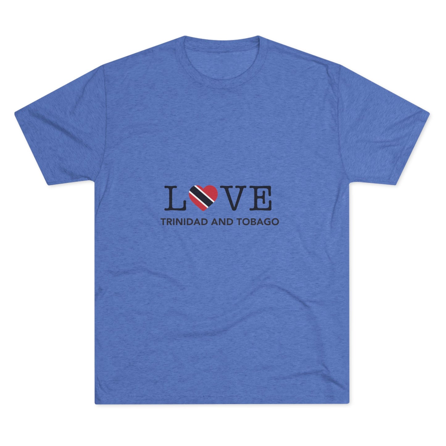 Trinidad and Tobago Heart Shaped Flag T-Shirt