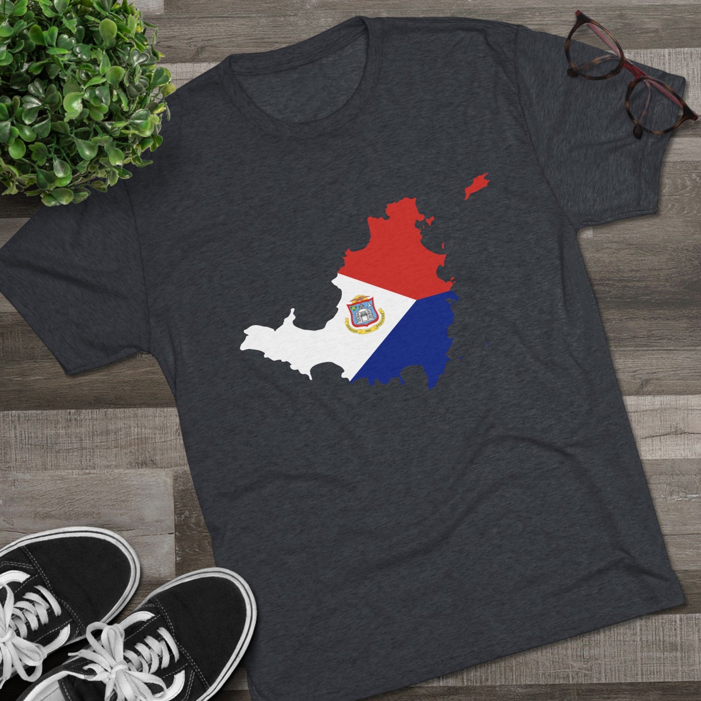 Sint Maarten Tri-Blend Crew T- shirt