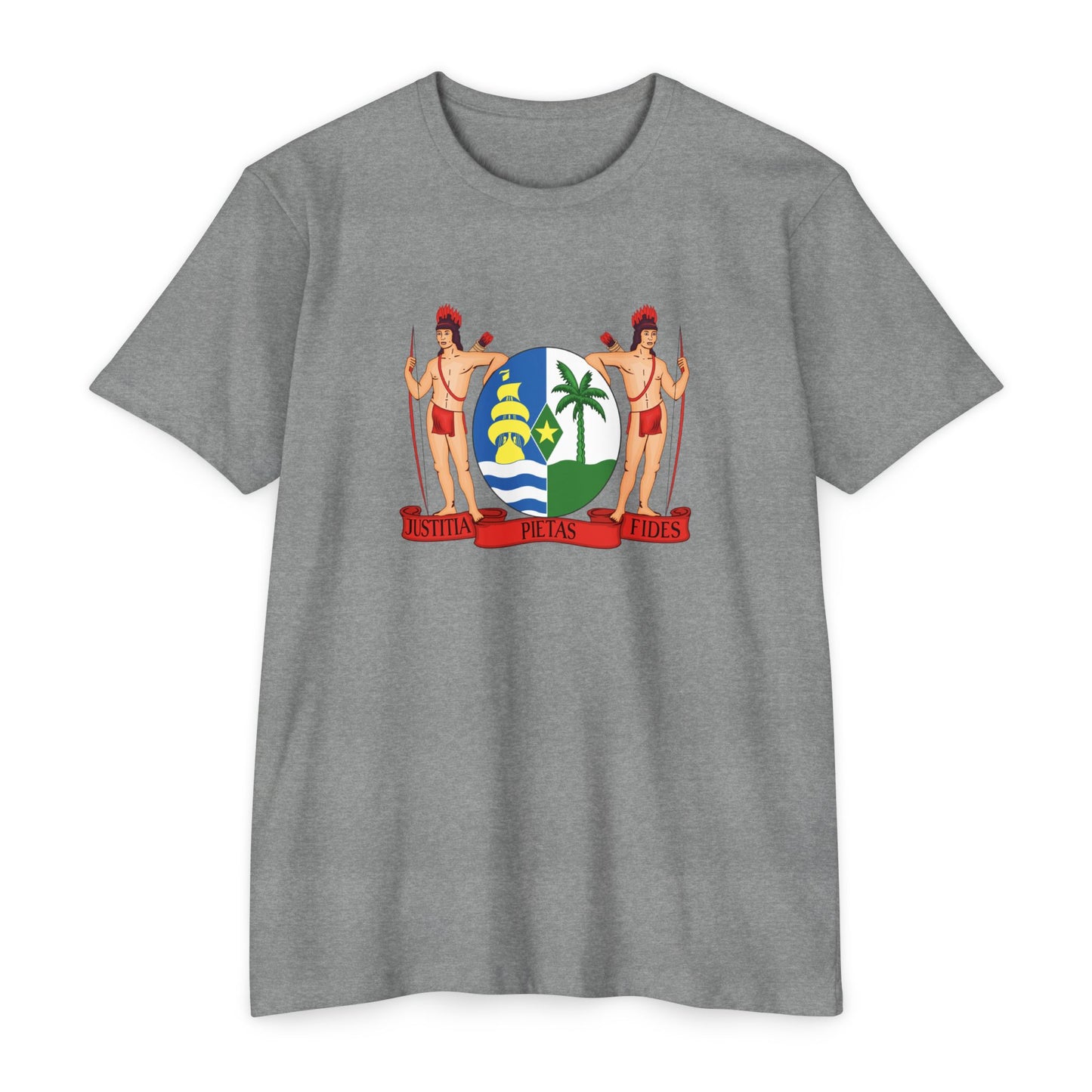 Suriname Coat of Arm Unisex CVC Jersey T-shirt