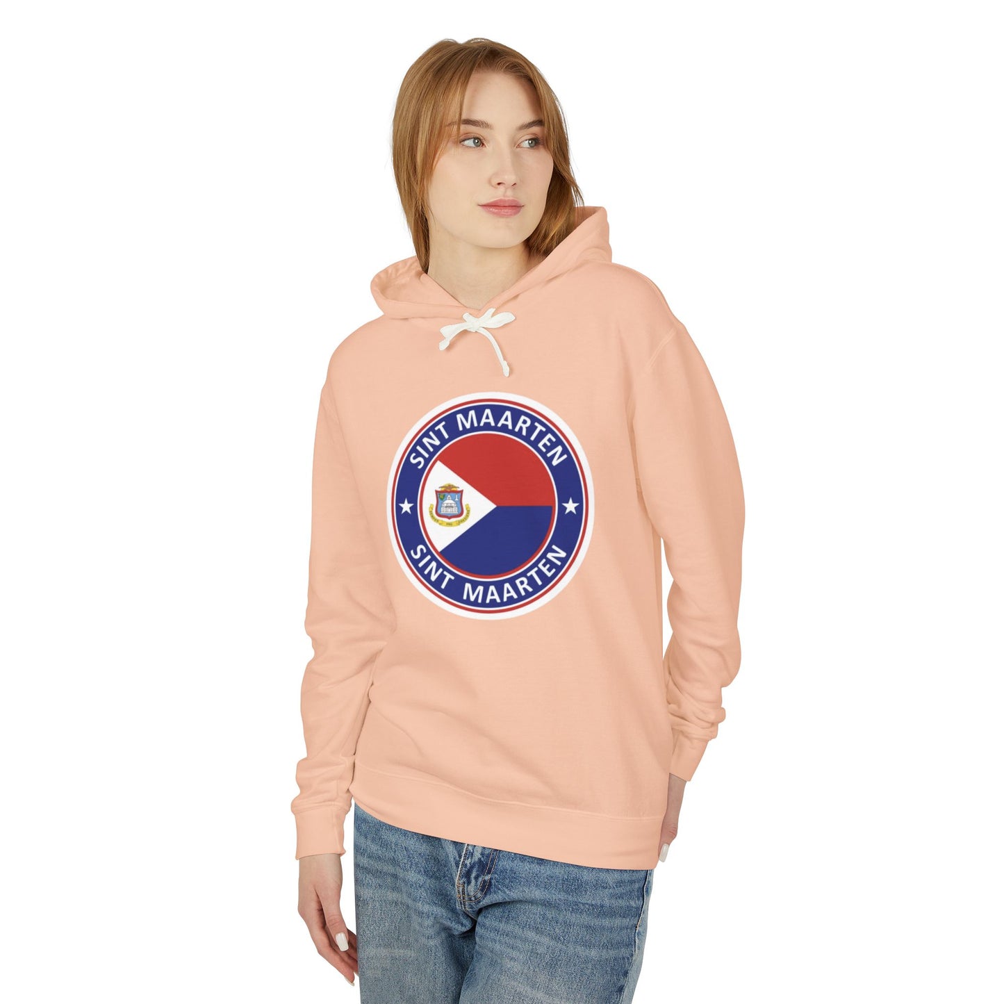 Sint Maarten Unisex Lightweight Hooded Sweatshirt