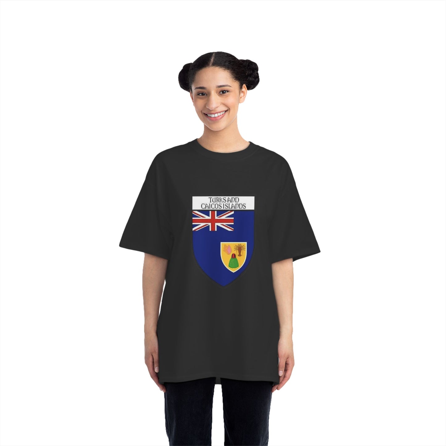 Turks and Caicos Islands flag Short-Sleeve T-Shirt