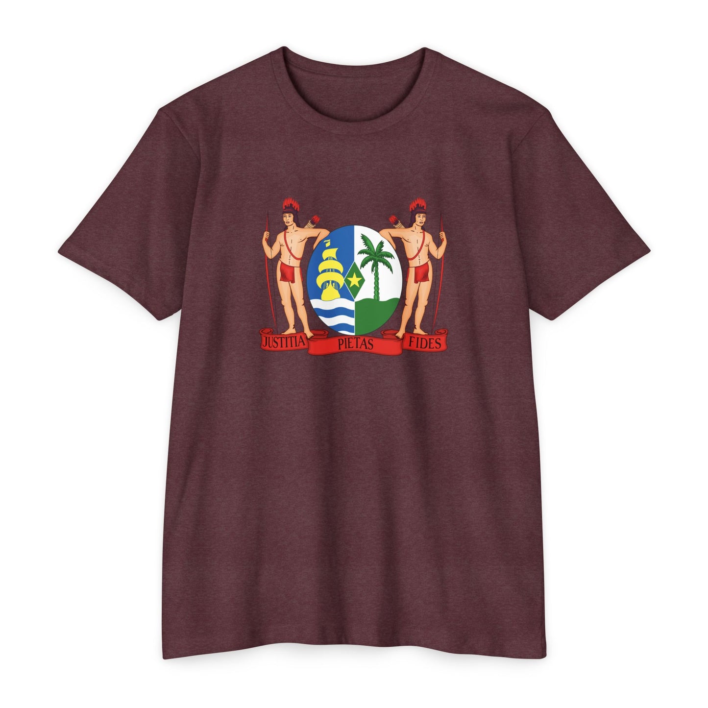 Suriname Coat of Arm Unisex CVC Jersey T-shirt