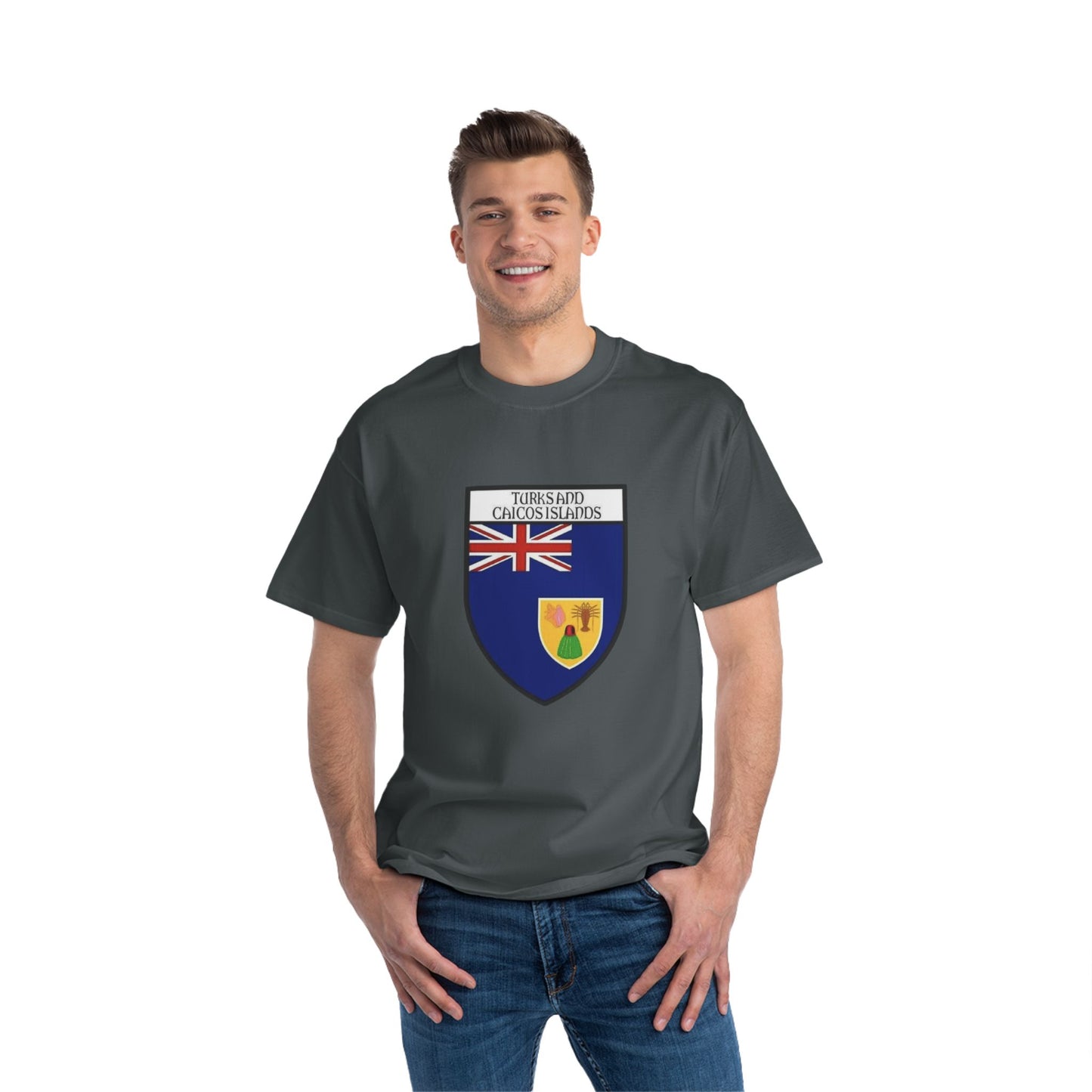 Turks and Caicos Islands flag Short-Sleeve T-Shirt
