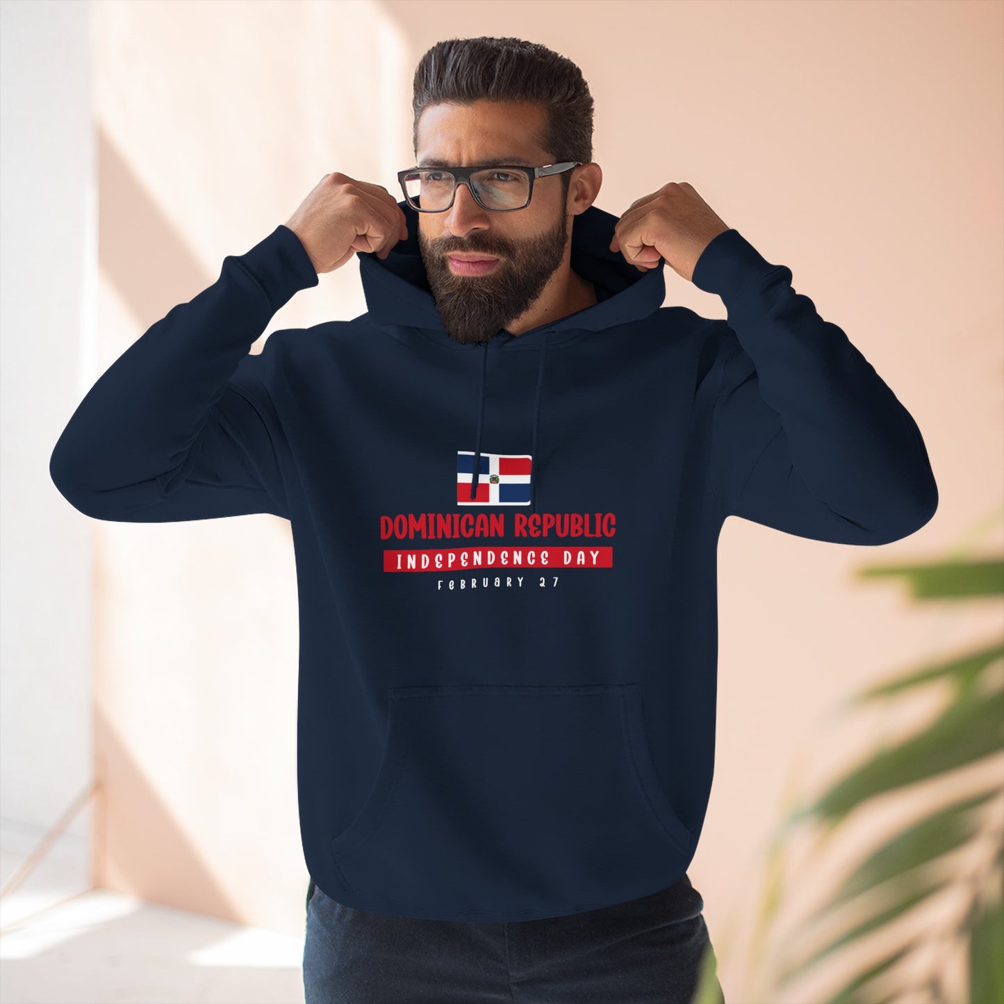 Dominican Republic Minimal Hoodie