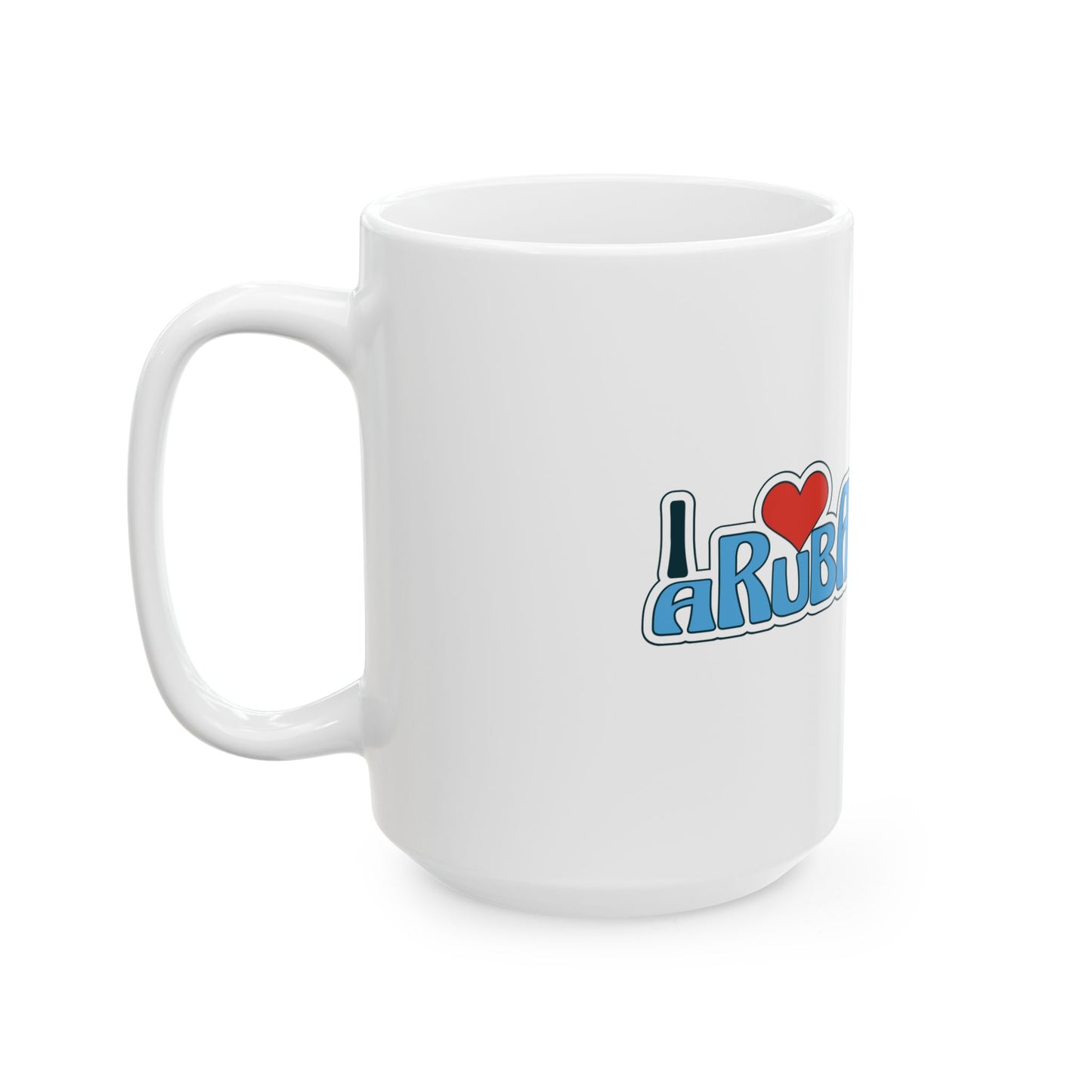 I Love Aruba Ceramic Mug - Fun Travel Gift (11oz, 15oz)