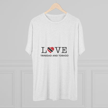 Trinidad and Tobago Heart Shaped Flag T-Shirt