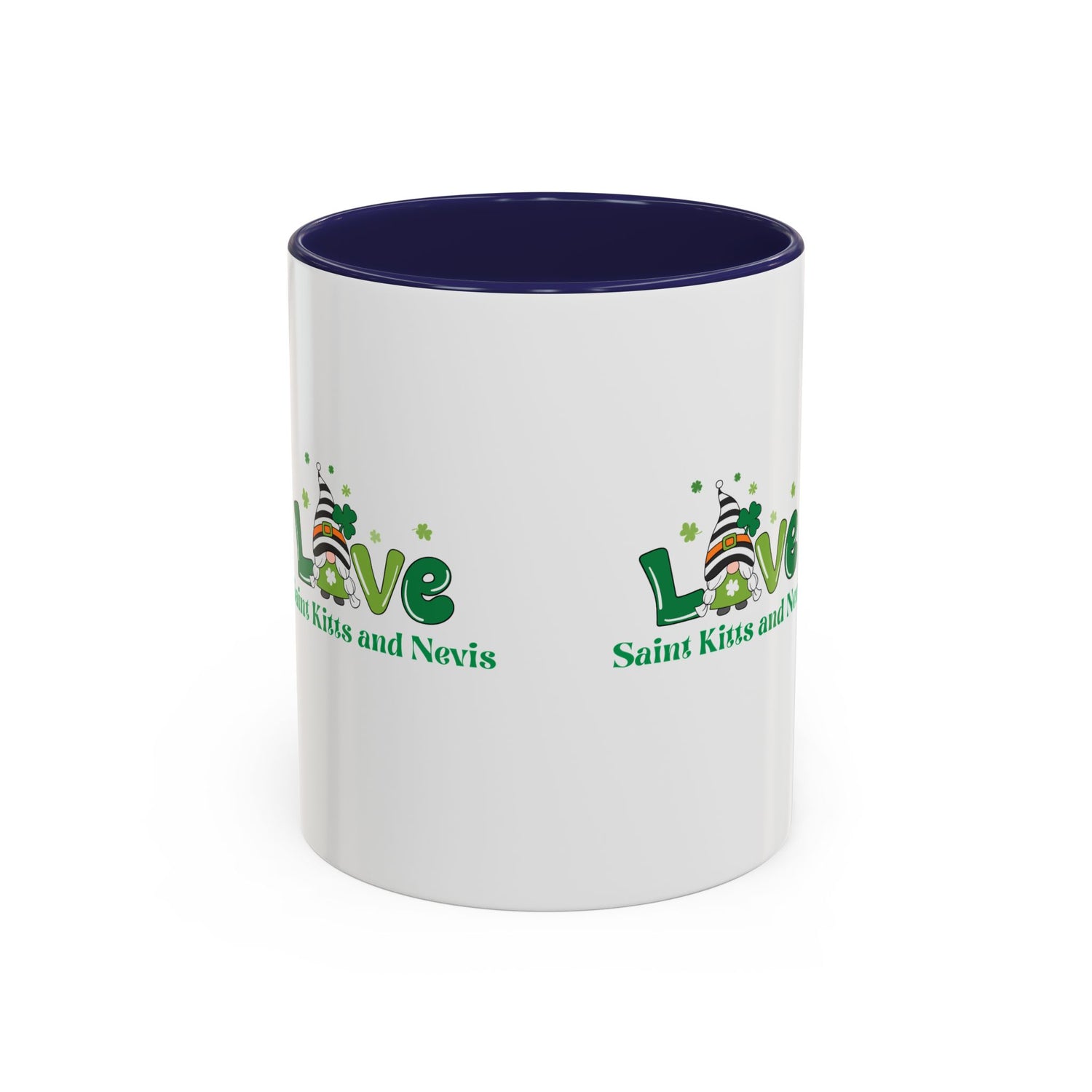 Love Saint Kitts & Nevis Accent Coffee Mug (11, 15oz)