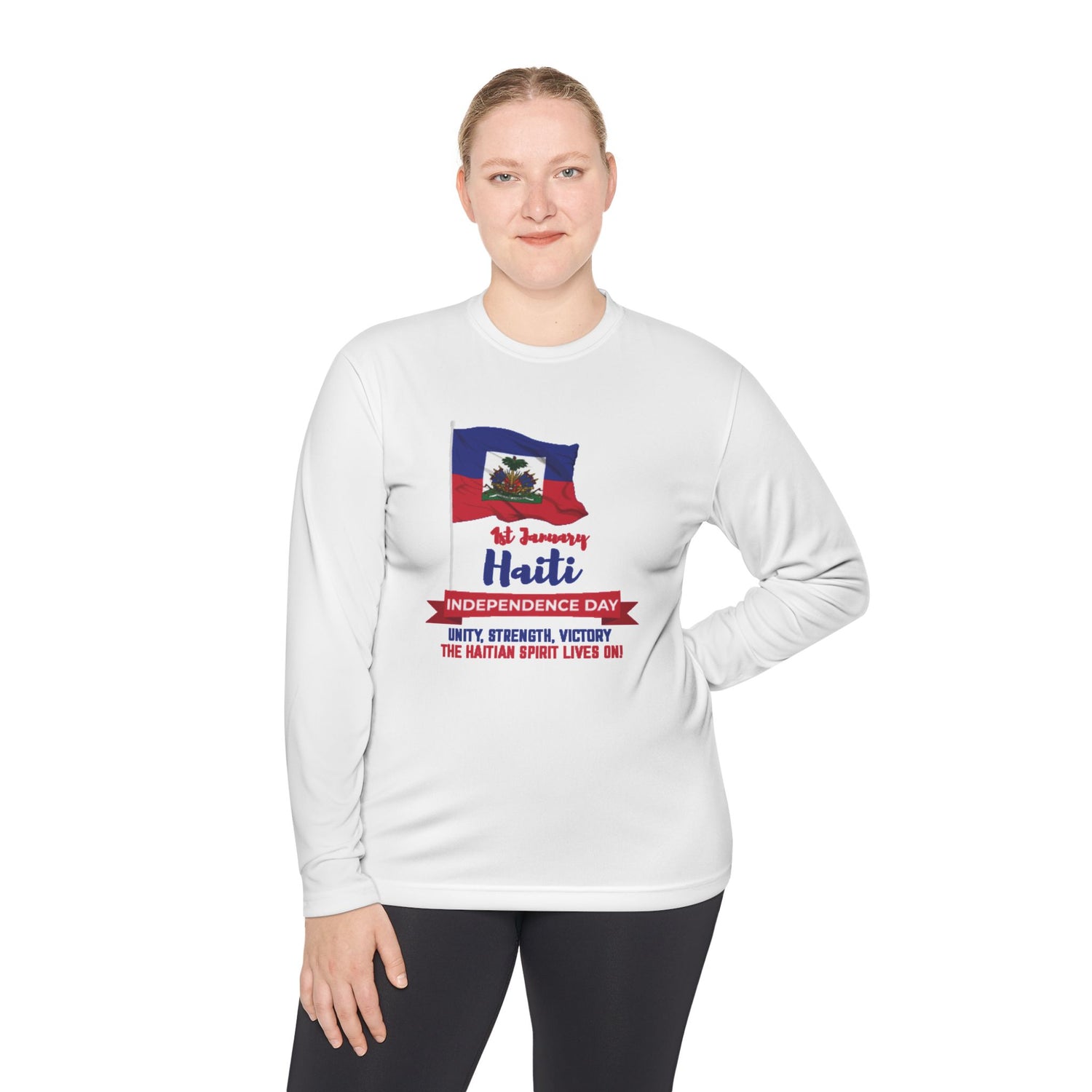Haiti Flag Independence Day  Long Sleeve Shirt