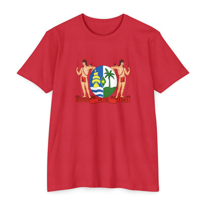 Suriname Coat of Arm Unisex CVC Jersey T-shirt