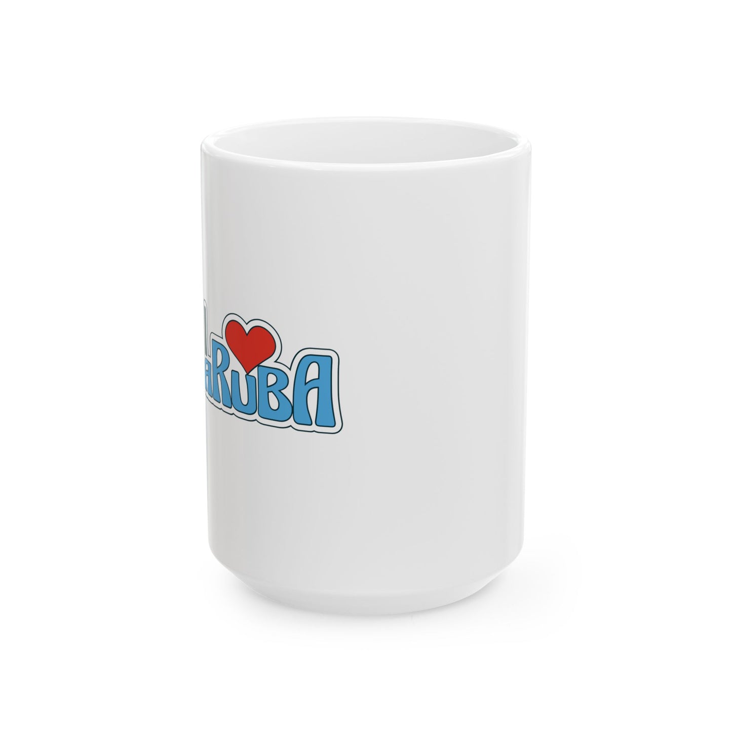 I Love Aruba Ceramic Mug - Fun Travel Gift (11oz, 15oz)