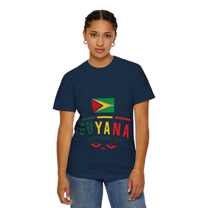 Guyana Independence Day Flag T-Shirt