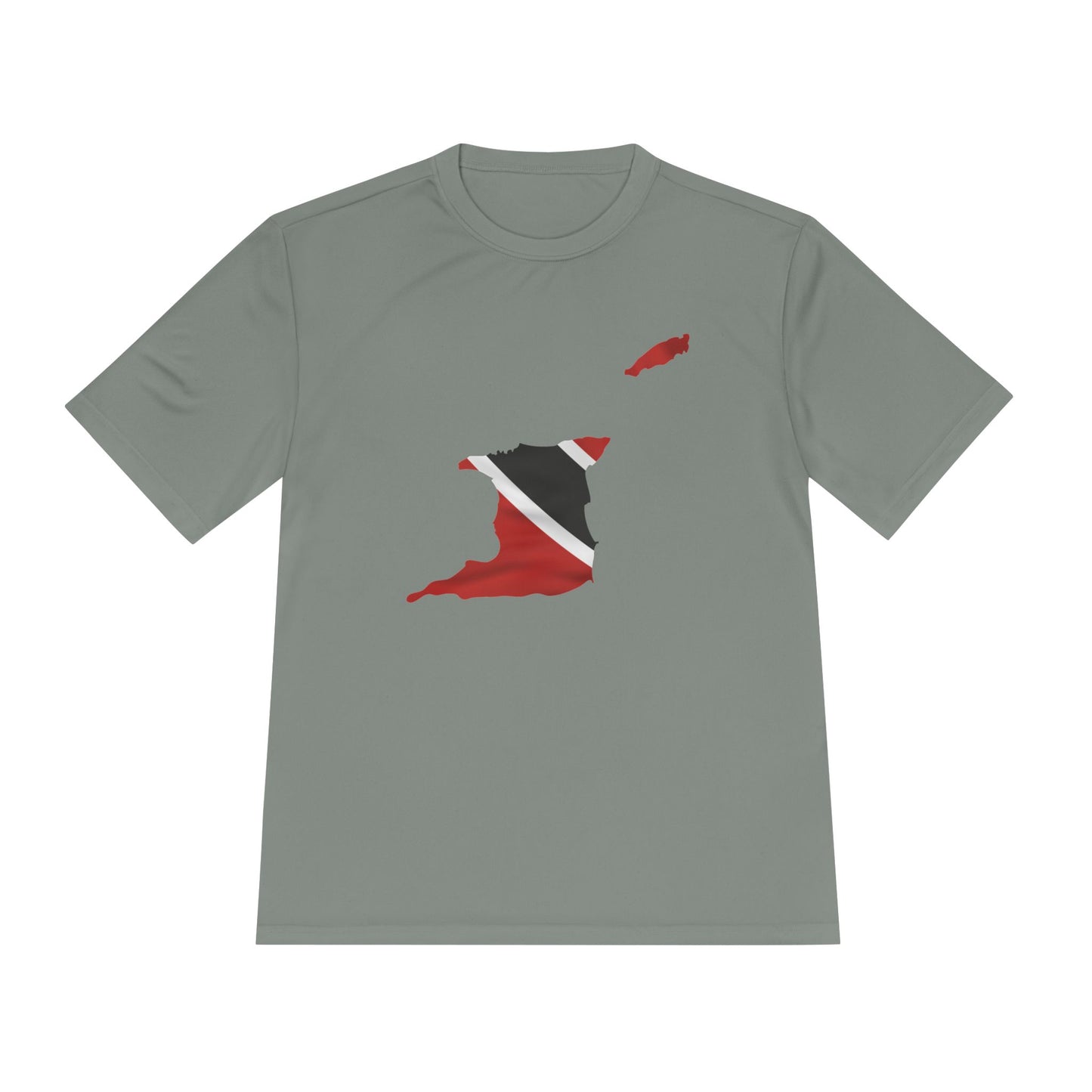 Trinidad and Tobago Map Unisex Moisture T-Shirt
