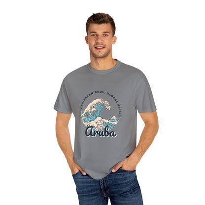 Caribbean Soul Unisex T-Shirt - Aruba Wave Design