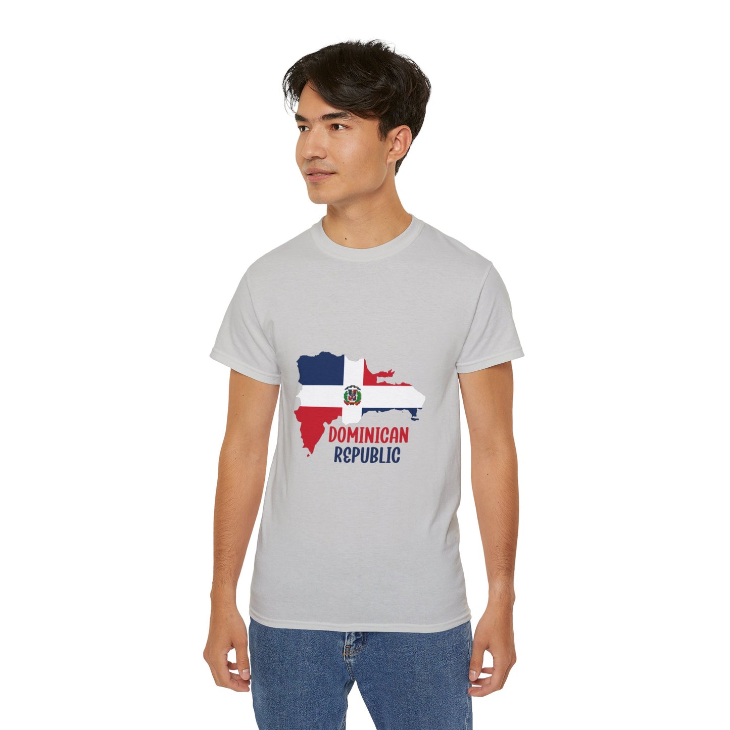 Dominican Republic Map Unisex Ultra Cotton Tee