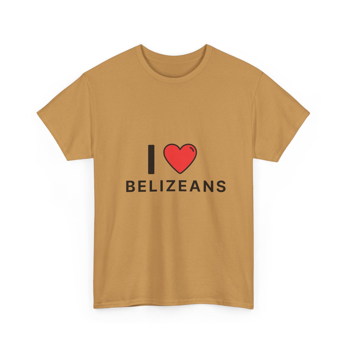 I Love Belizeans  Cotton T shirt