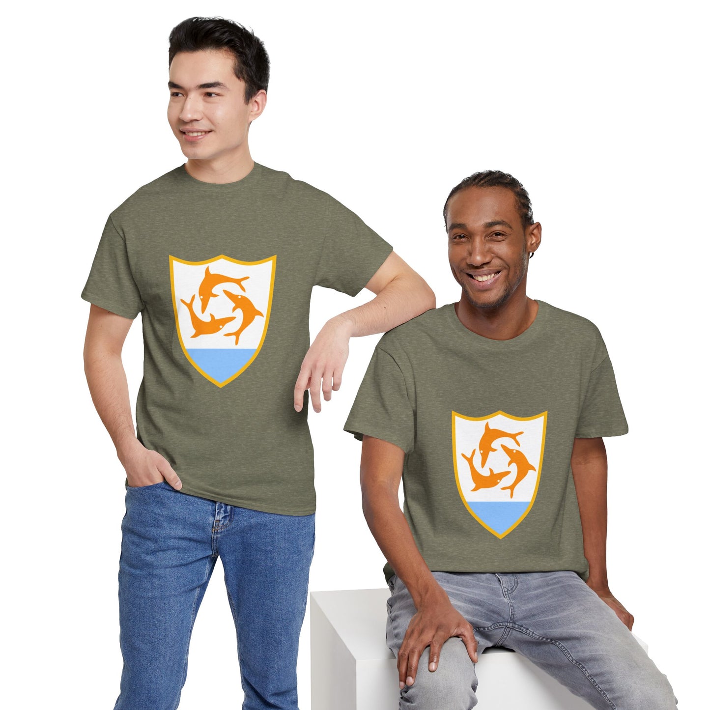Anguilla Coat of Arm T shirt