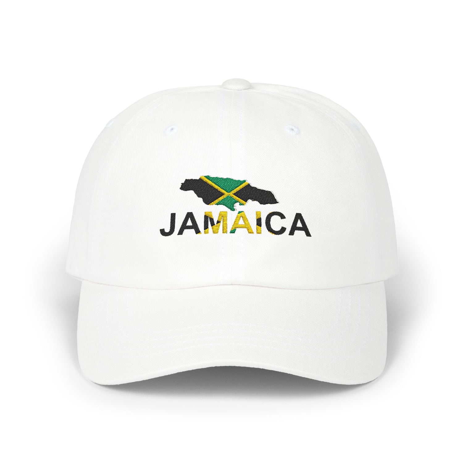 Jamaica Map Classic Dad Cap | Stylish Everyday Hat for Travel Lovers