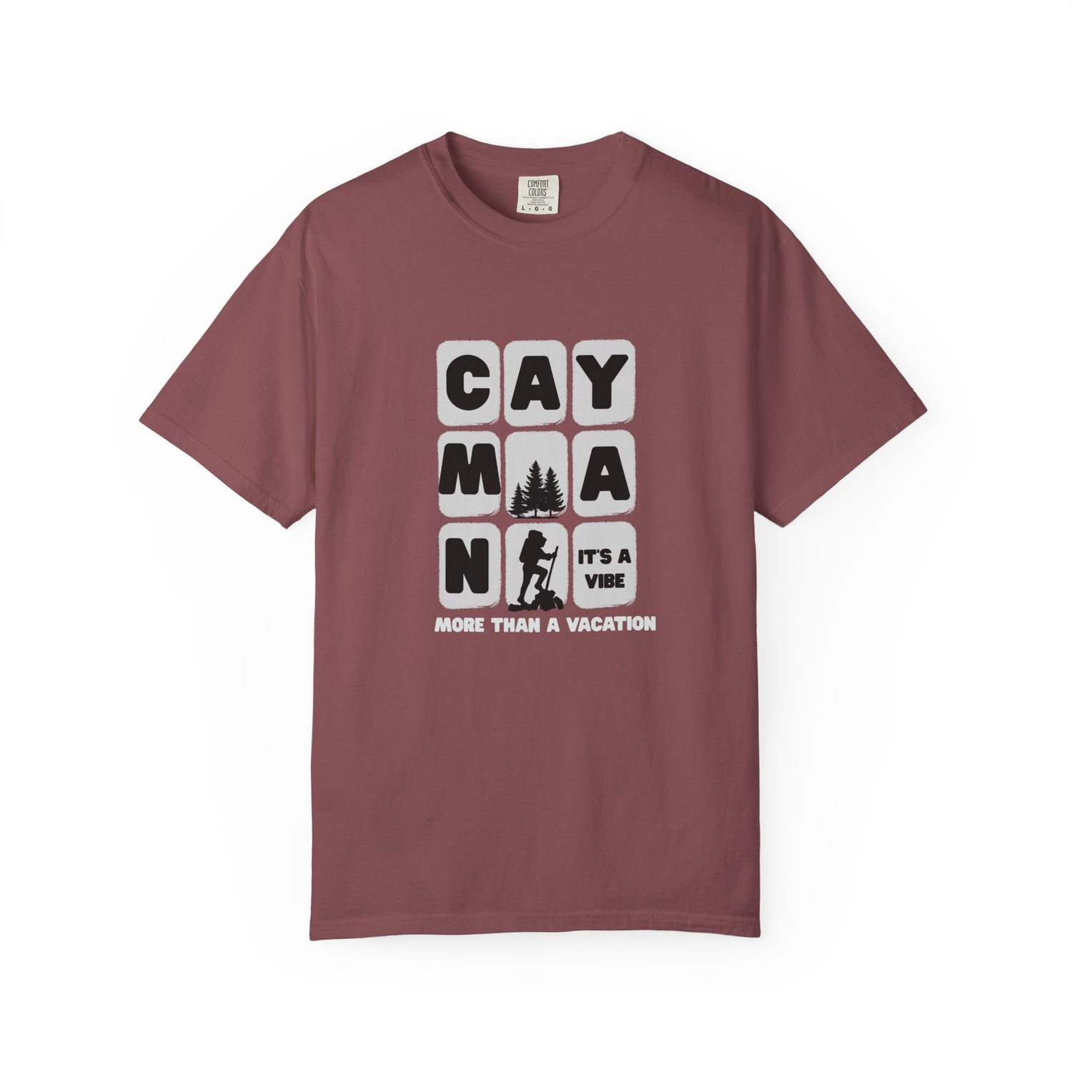 Cayman Islands Vibe Unisex Garment-Dyed T-Shirt