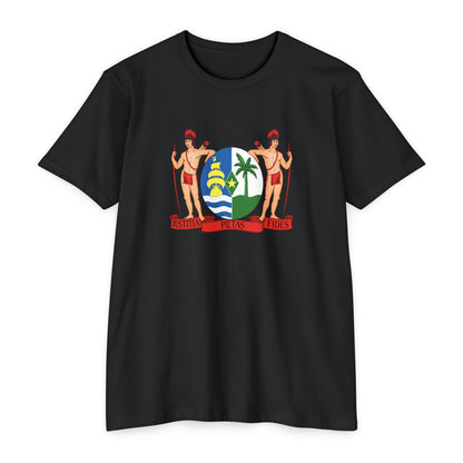 Suriname Coat of Arm Unisex CVC Jersey T-shirt