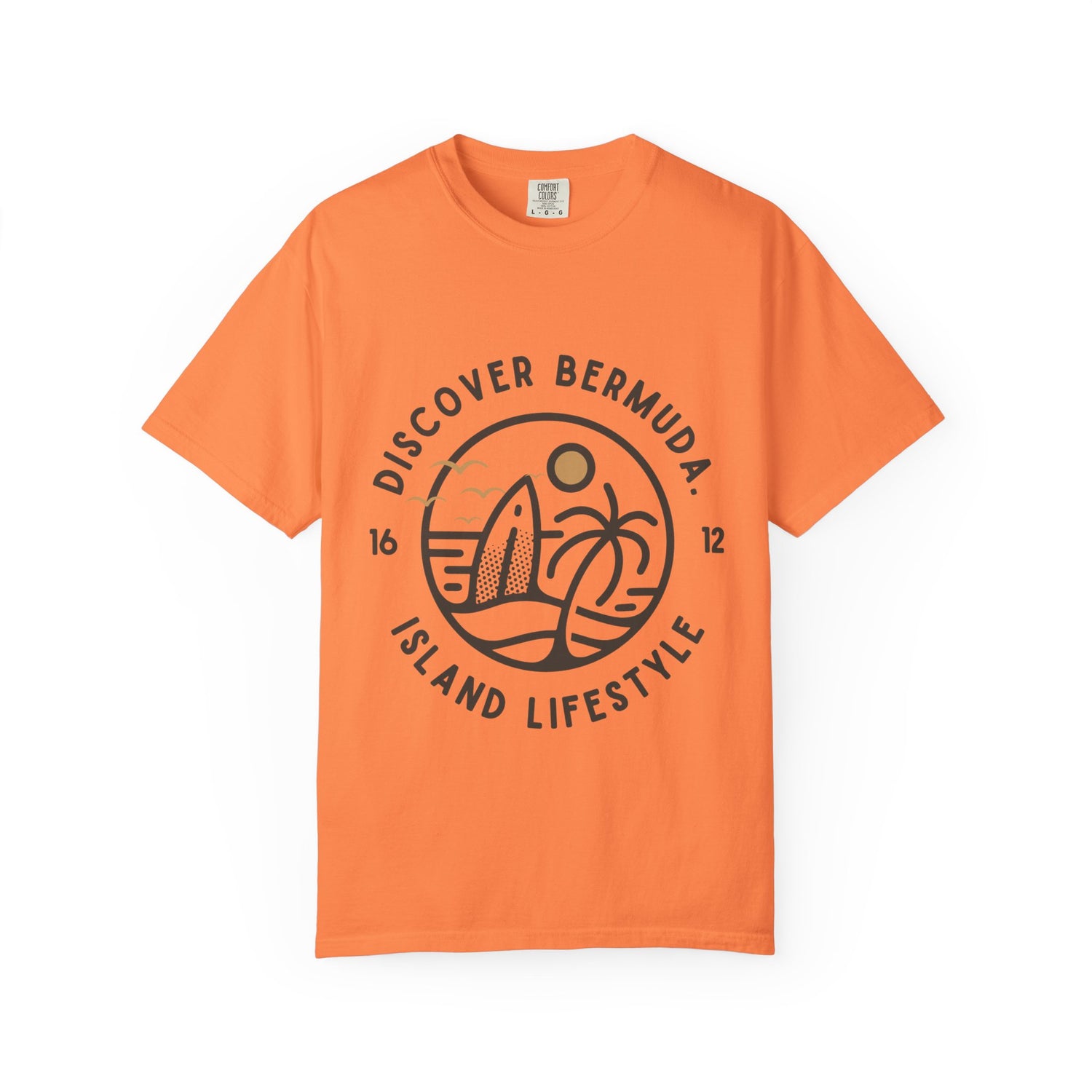 Discover Bermuda Island Lifestyle T-Shirt | Unisex Garment-Dyed Tee for Summer Vacations