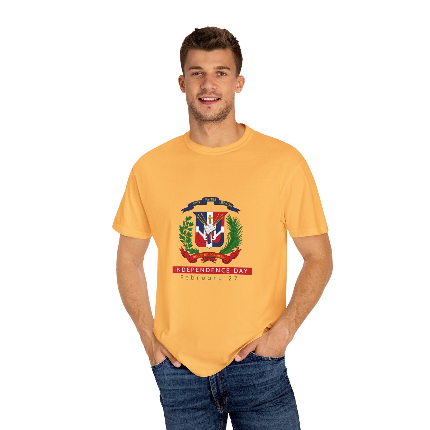 Dominica Republic Coat of arm Classic T-Shirt