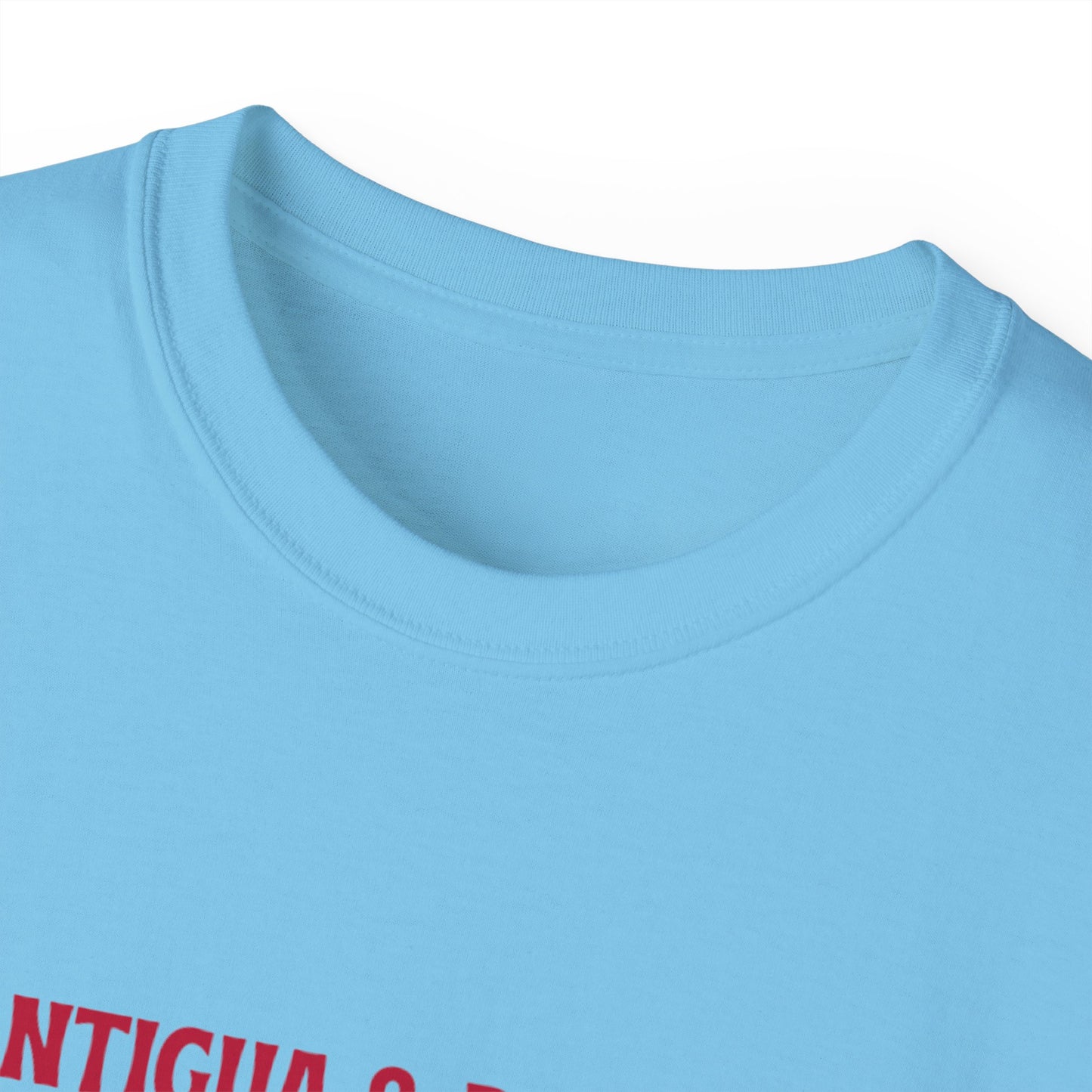 Antigua & Barbuda Vintage Graphic | Unisex Ultra Cotton T-Shirt | Retro Summer Style