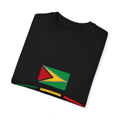 Guyana Independence Day Flag T-Shirt