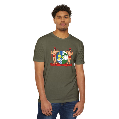Suriname Coat of Arm Unisex CVC Jersey T-shirt