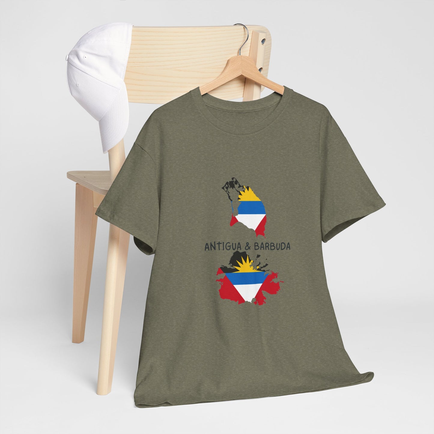 Antigua & Barbuda Unisex Heavy Cotton Shirt