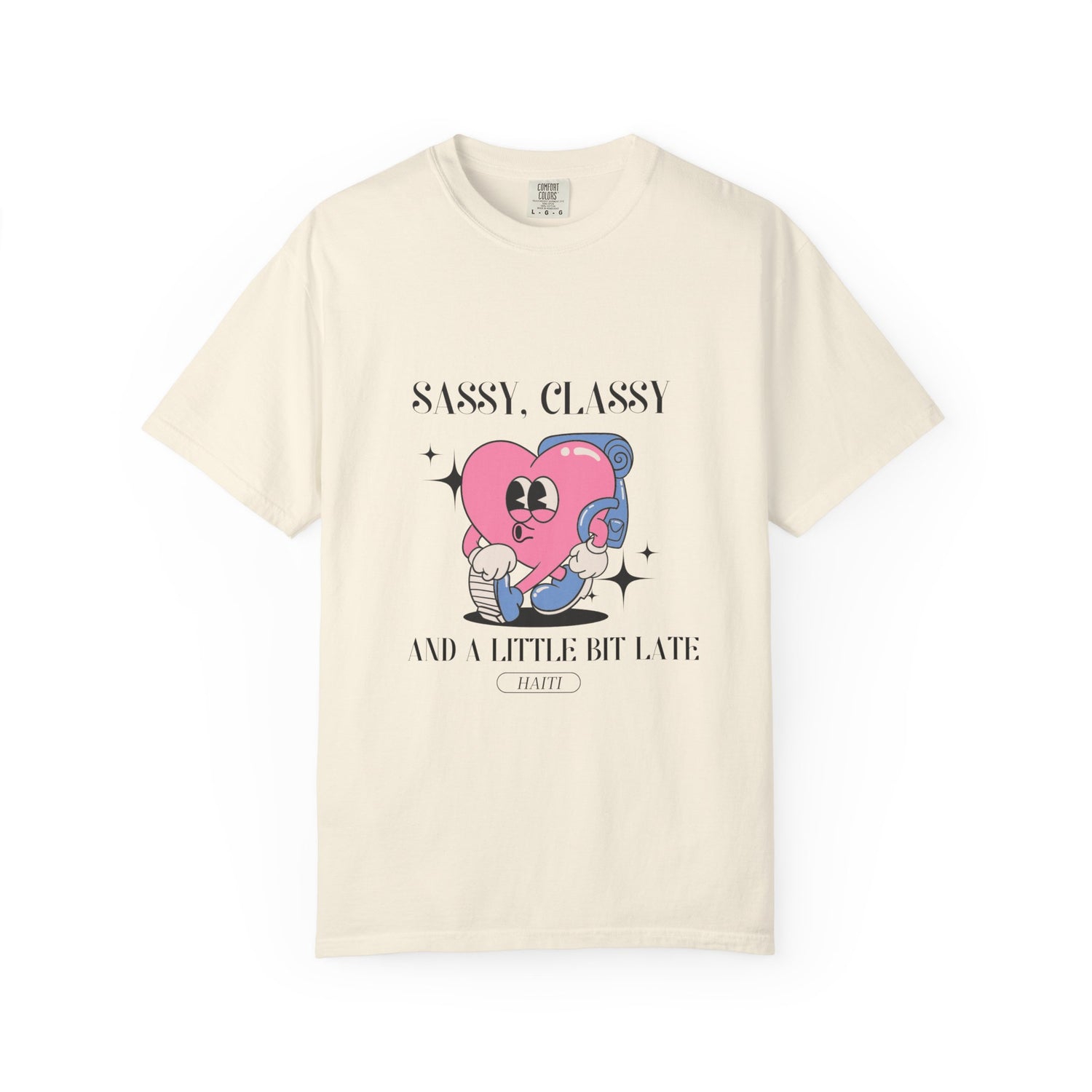 Sassy Classy Heart Haiti Unisex T-Shirt | Perfect for Casual Occasions
