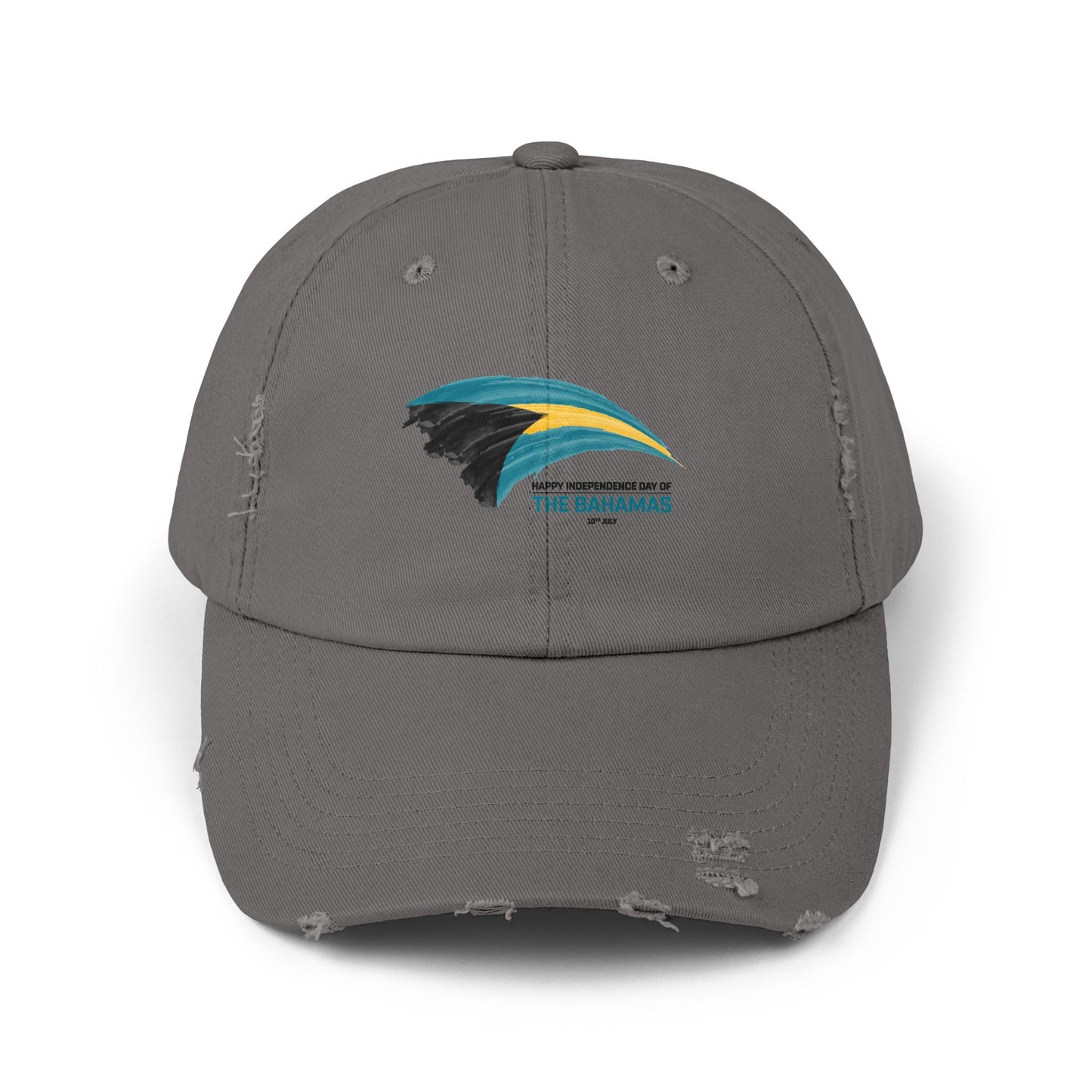 Bahamas Flag Cap Distressed Cap