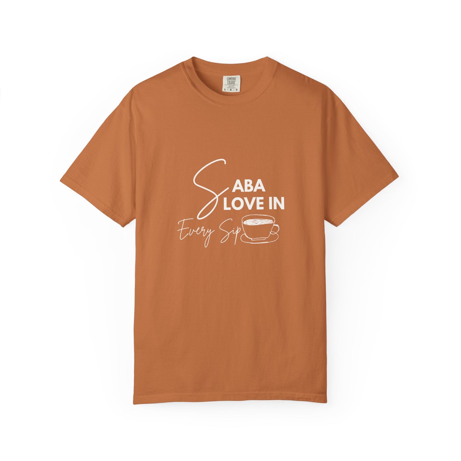 Comfortable Unisex Garment-Dyed Saba  T-Shirt - Perfect for Everyday Wear