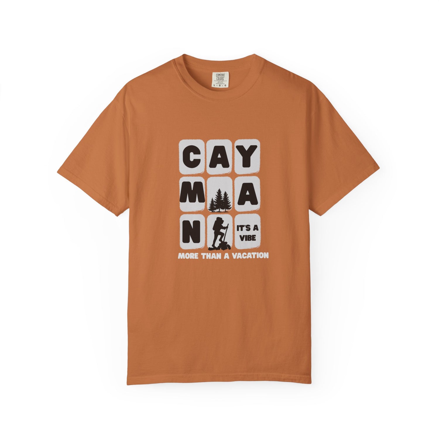 Cayman Islands Vibe Unisex Garment-Dyed T-Shirt