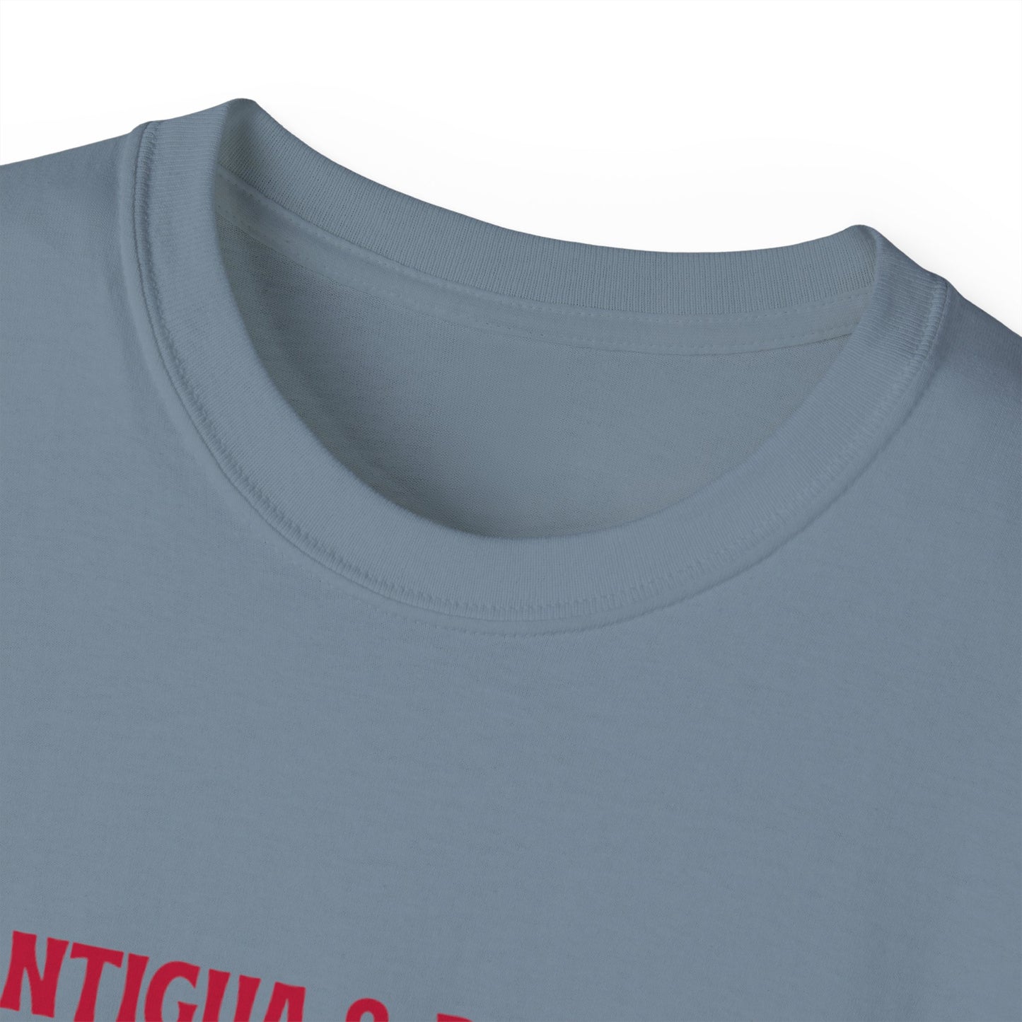Antigua & Barbuda Vintage Graphic | Unisex Ultra Cotton T-Shirt | Retro Summer Style