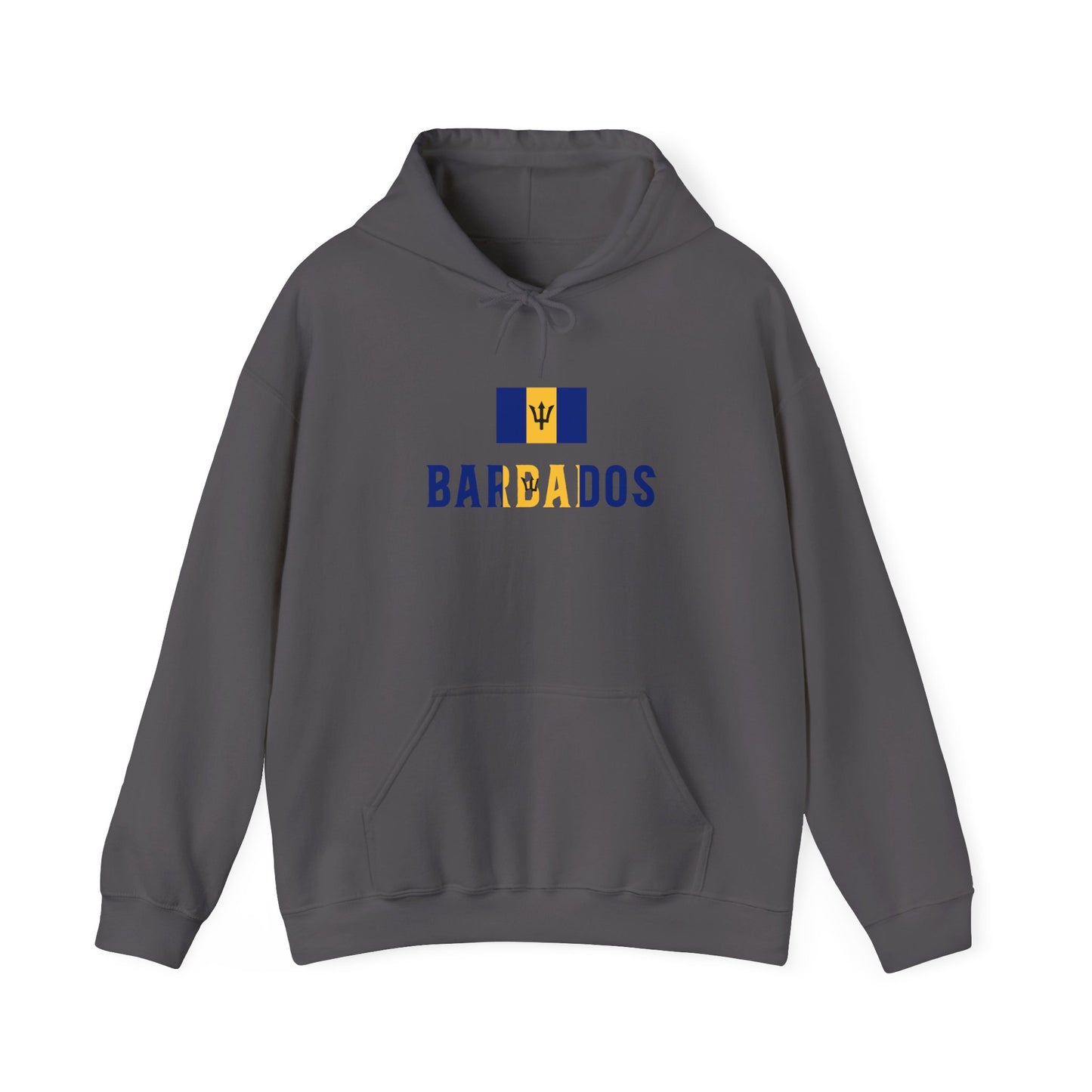 Barbados Flag Hooded Sweatshirt