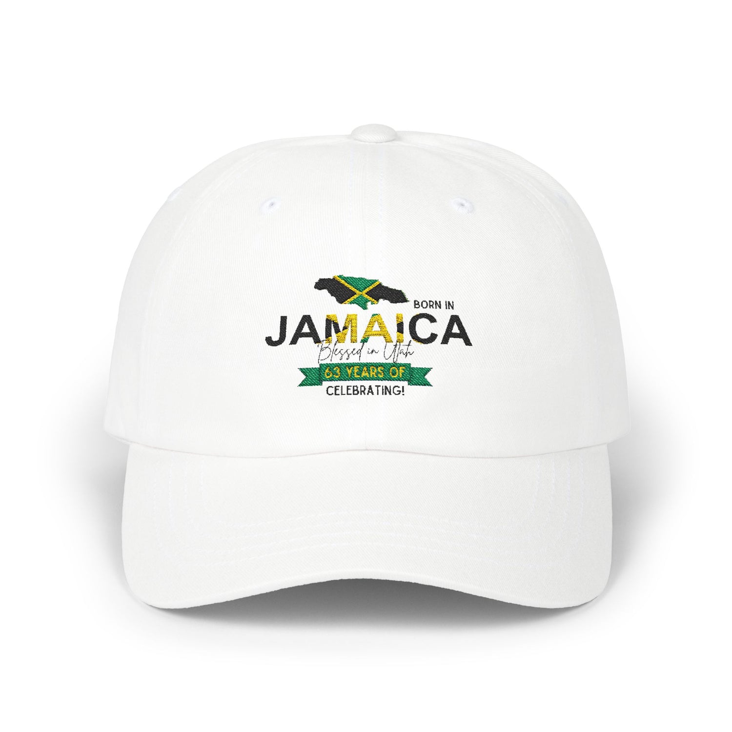 Jamaican Born Dad Cap | Celebrate 63 Years!