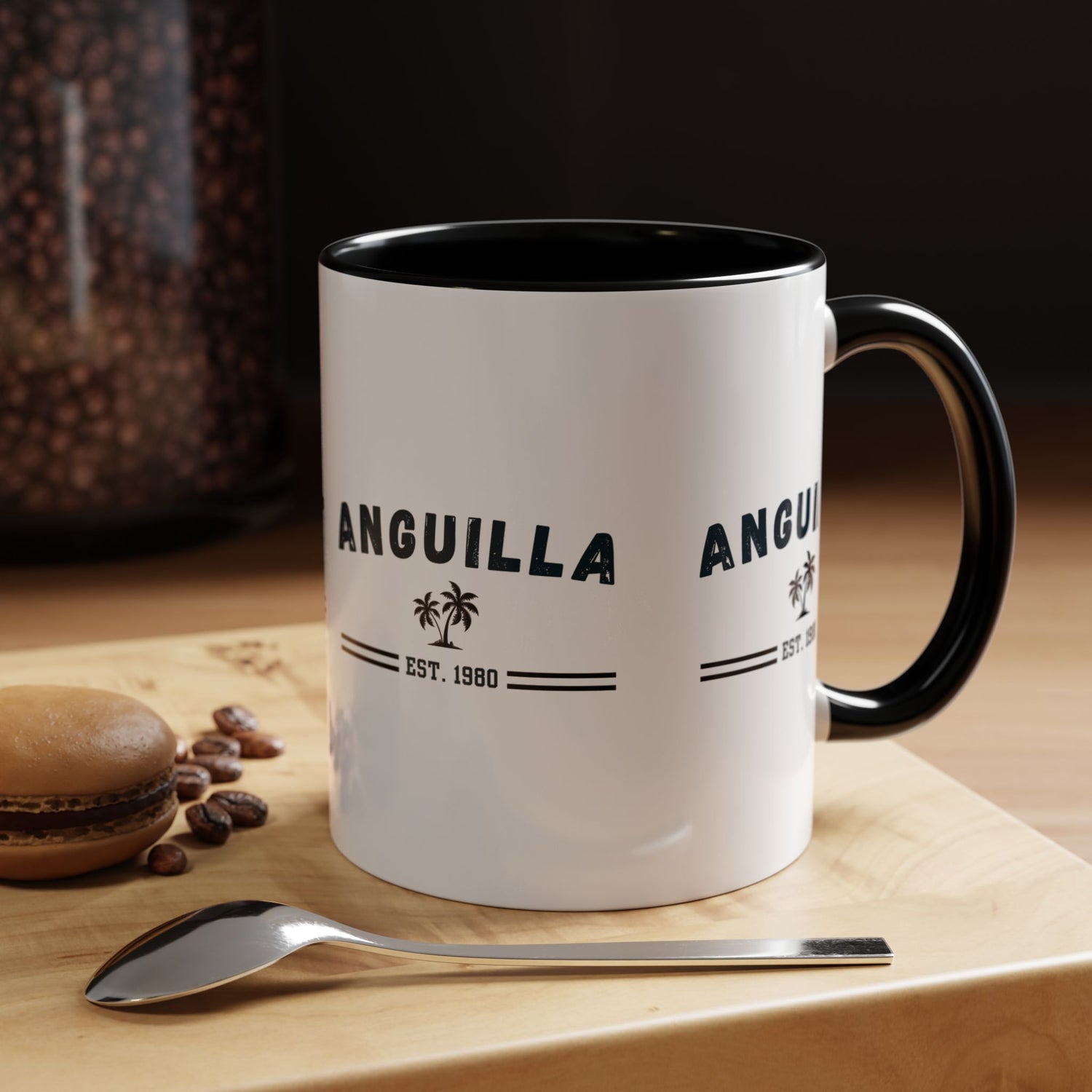 Anguilla Accent Coffee Mug - 11 & 15oz - Perfect for Coffee Lovers & Island Vibes