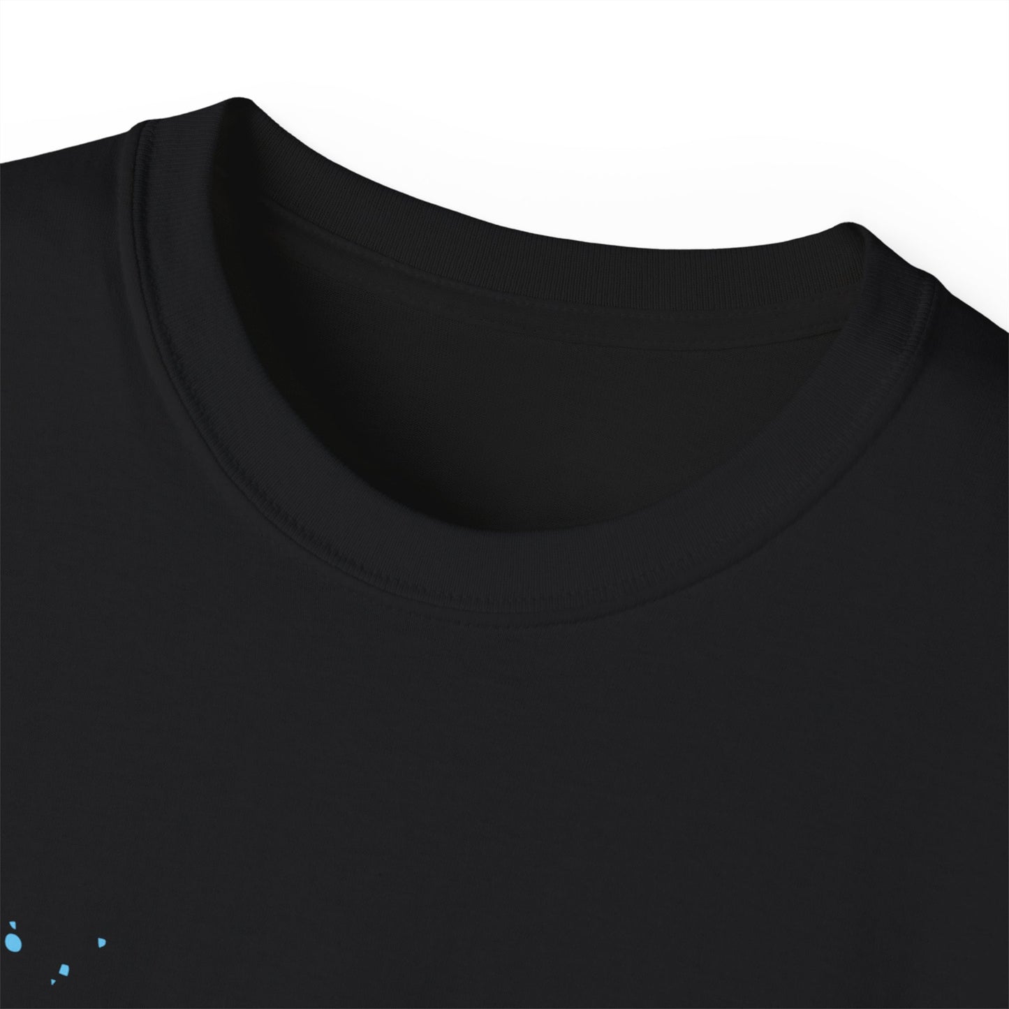 Heart Shape Saint Lucia Flag Cotton T-Shirt