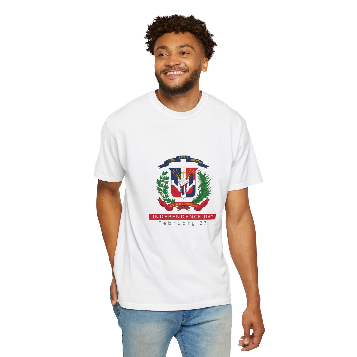 Dominica Republic Coat of arm Classic T-Shirt