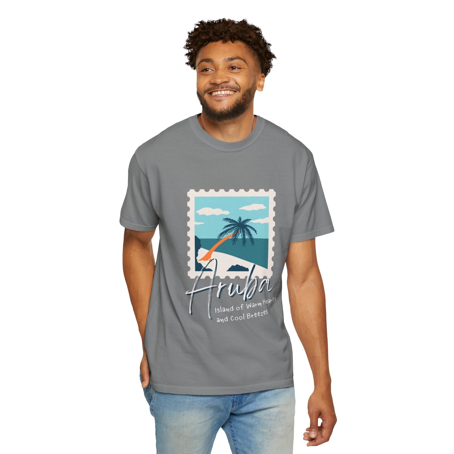 Aruba Island-Inspired Unisex T-Shirt | Tropical Vibes for Travel Lovers