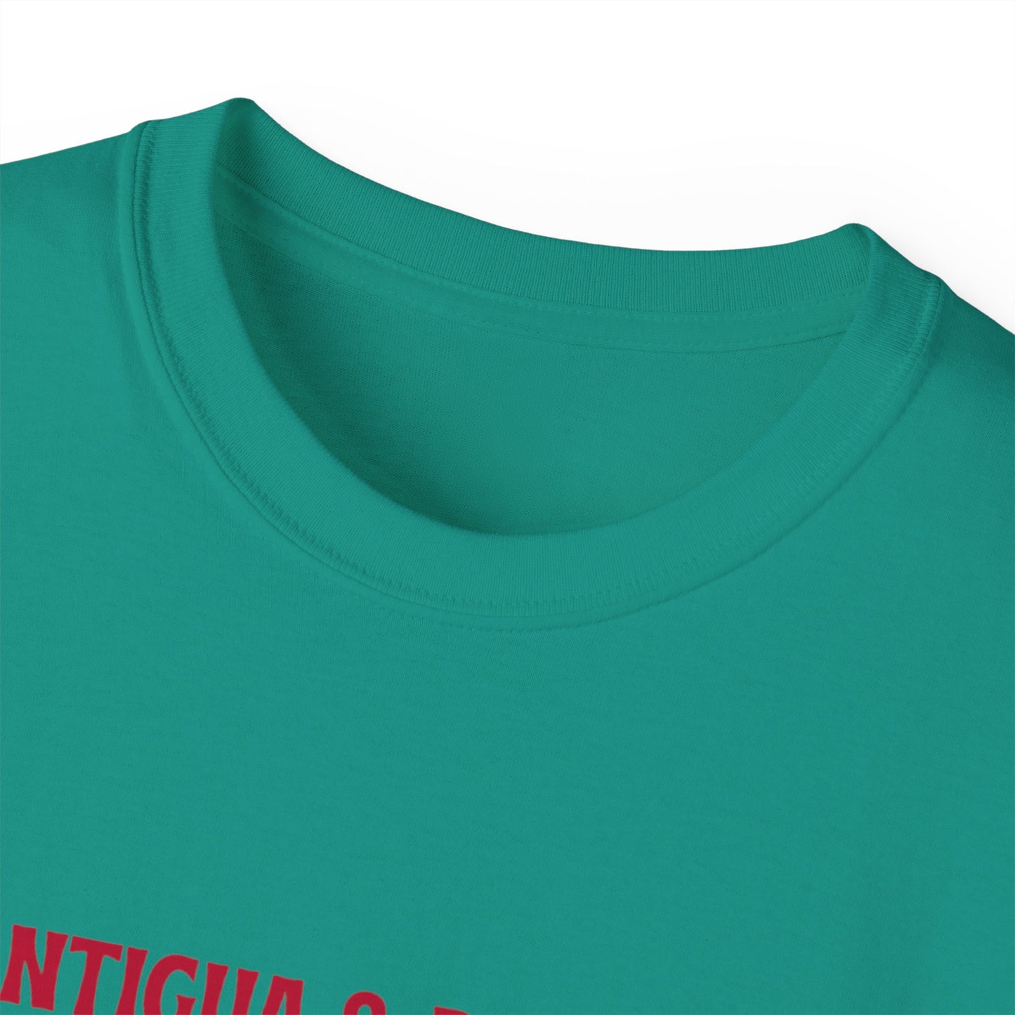 Antigua & Barbuda Vintage Graphic | Unisex Ultra Cotton T-Shirt | Retro Summer Style