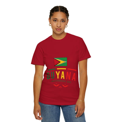 Guyana Independence Day Flag T-Shirt